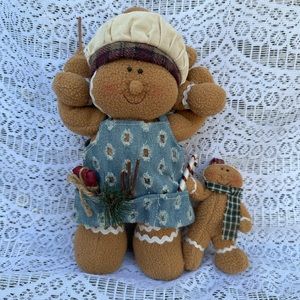Gingerbread Grandma and Two Kids
